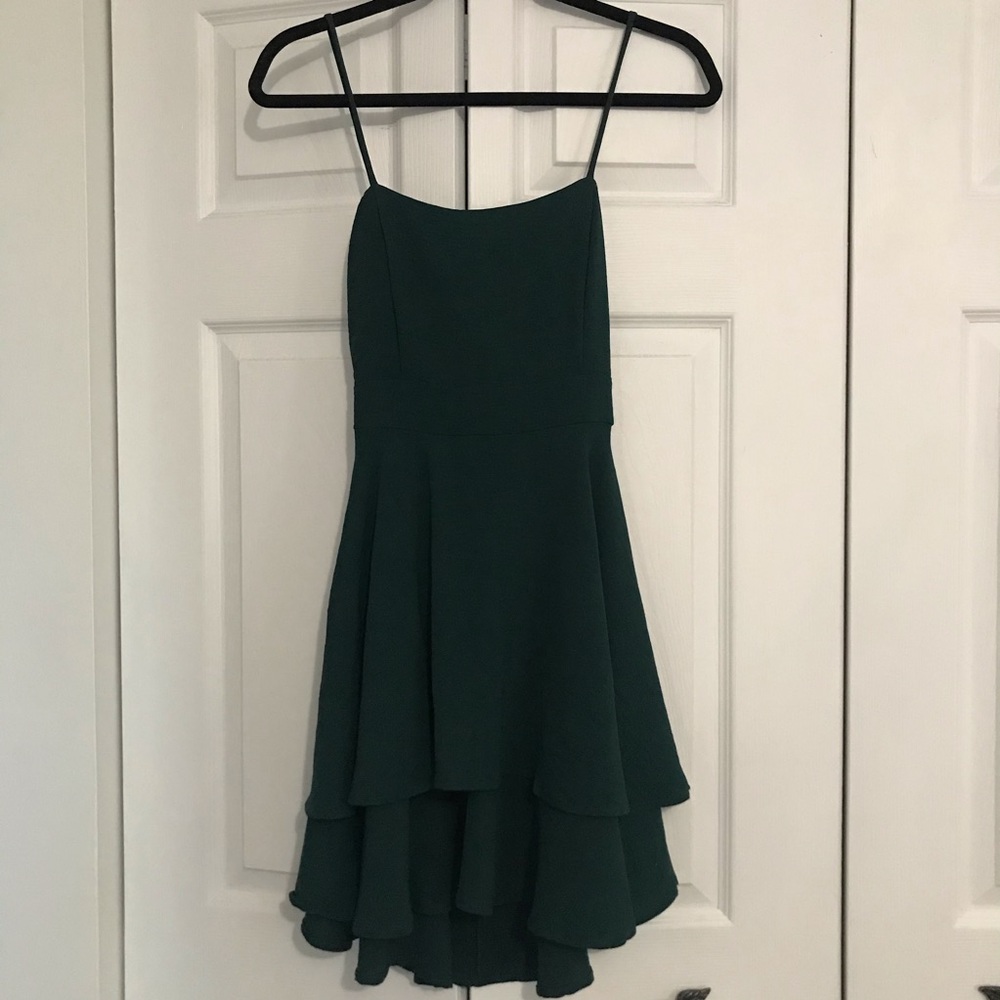 Green Mini Dress